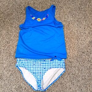 Lands end swim two piece